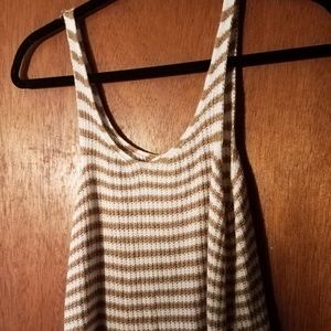 Ribbed Stripped Tank